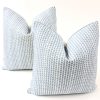 Lee Jofa – Kaya II in Sky and Mist – Decorative High End Pillow Covers//Made to Order// Designer Fabrics, Designer Pillows, Designer Pillows