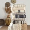 Unique Waffle Duvet Cover, Organic Bedding Set, King Size Cotton Duvet Cover, Luxury Quilt Cover