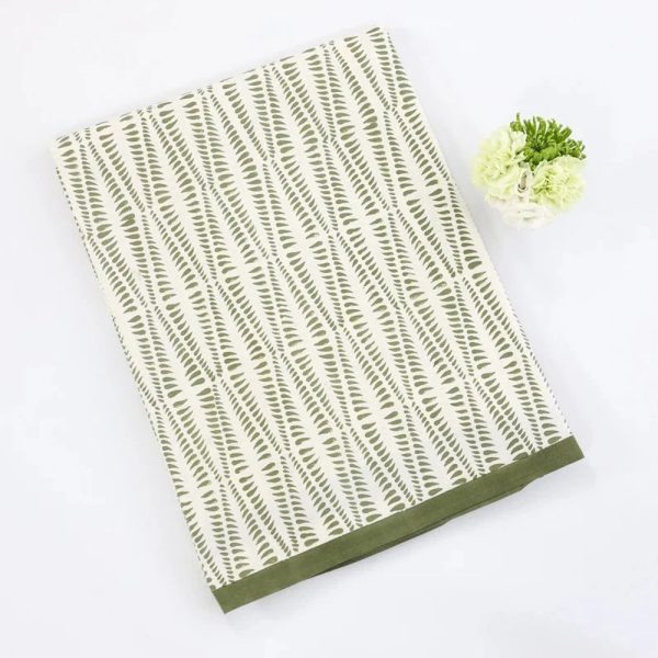 French Tablecloth Cover, Block Printed Tablecloth, Indian Table Linen, Floral Dinning TableCloth ,Elegant Decoration, Rectangle Tablecloth