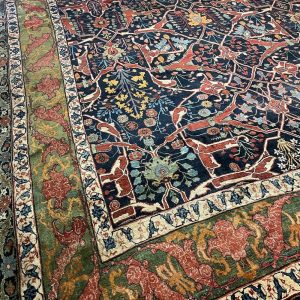 Reserved*** 19th Century Palatial Palace Size Antique Rug | Complex & Mystical Nomadic MASTERPIECE with Vegetable Dyes! C. 1880’s | 13 x 21
