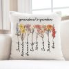 Home State Map Punch Needle Pillow, Housewarming Gift, Custom Wedding Gift, Personalized Zip Code Pillowcase, Home Decor Gift,Custom Cushion