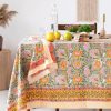 Round Linen Hygge tablecloth Washed soft linen table cloth stonewashed linen custom size tablecloth Circle dining tablecloth Christmas Gift