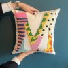 Pillow Mockup Bundle, White Throw Pillow Mockup Edit in Canva, Photoshop, 5 Mock up Bundle, Minimal Mockups, Modern Mockups