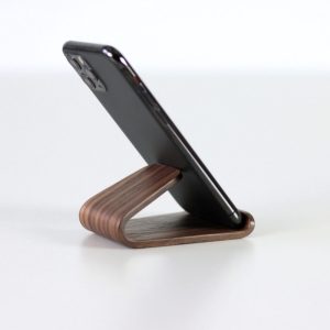 Phone stand Wood phone stand. Phone holder for desk. Office desk decor organizer gift for him.