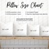 Lumbar Pillow Mockup for Canva | Editable Pillow Design Template | Digital Pillow Mockup for Designers