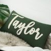 Headboard knot pillow Braided Bed cushion Custom Size