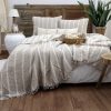 Gauze Cotton Duvet Cover, Warm Soft Cotton Bedding set, Muslin Double layer Bedsheet Set,Organic Cotton 4 Pc Bedding Set Quilt Cover Bedding