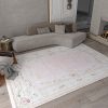 Gorgeous Beni Ourain Rug- Green And Beige Rug- Emerald Green Rug- woven rug-colorful rug- green wool Beniourain Carpet, Unique Geometric Rug