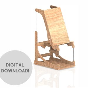 Amazing Hanging Phone Stand Holder Laser Cutting SVG File CDR File DXF File For Laser Cutting Machine