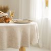 Vintage French Embroidered Tablecloth – Rare Cotton Beauty