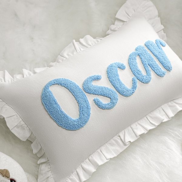 Personalized Baby Name Pillow, Custom Baby Gift, Baby Shower Gift, Newborn Gift, New Mom Gift, Pregnancy Gift, Baby Reveal, Punch Needle