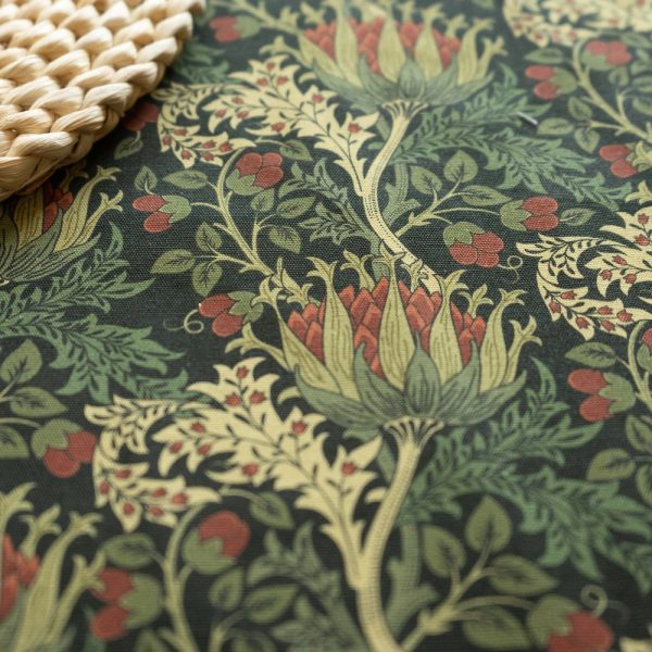 Custom Size Cotton Tablecloth, Square Round or Rectangle Table Cover, Scottish Thistle by William Morris, Mother’s Day Gifts