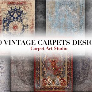 Vintage Rug / Instant Download / Ready For Print / Digital Paper / Rug Digital Paper / 20 Different Carpet Images / Vintage Carpet
