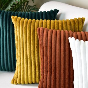 Corduroy Throw Pillow Cover, High Quality Corduroy Pillow Cover, Any Size Soft Cord Velvet Pillow Case, Extra Soft Corduroy Cushion Covers