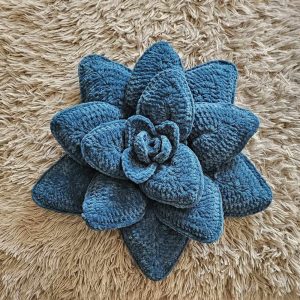 Flower pillow pdf pattern