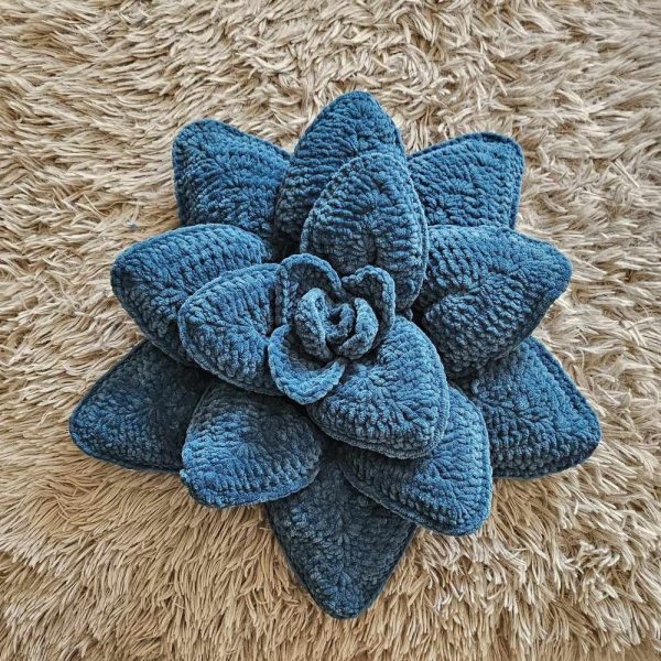 Flower pillow pdf pattern
