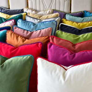 Any size velvet throw pillow cover * Pillow cover with piping * Any color velvet cushion cover * Velvet long lumbar and square pillow covers
