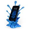 6 Laser Cut Wooden Mobile Phone Stand Cell Phone Holder Digital Download SVG, Phone Stand Laser cut file, Mobile phone wooden stand cut file