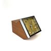 Vintage Aachen design desk clock / office clock around 1975