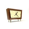 Metal Tabletop Desk Clock, Office Clock Decor, Above Desktop Clock, Office Gift,Business Gift Idea,Silent Metal Desk Clock,Shelf Clock Decor