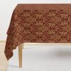 Indian Block Print Tablecloth, Cotton Floral Vintage French Dining Yellow Table Cover, Kitchen Housewarming, Wedding gifts Easter Sale