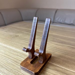 PHONE STAND for DESK – Wooden Phone Holder, Phone Docking Station, Wood Tablet Stand, Desk Phone Charging Stand – Mothers day gifts