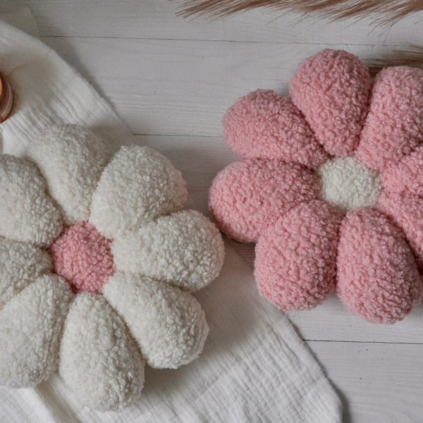 Cute Flower Shaped Pillow | Pillow Nursery Decor | Plush Flower Throw Pillow | Mix 23 Colors | Decorative Pillow | Plush Soft Flower Pillow