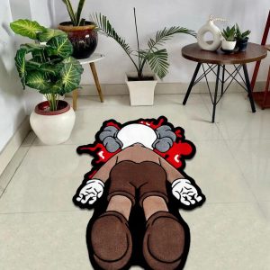 Unique Design Rug, tufting look print Carpet, Famous Anime Character, Popular Design, Livingroom Decor, Young Room Accessory Rug