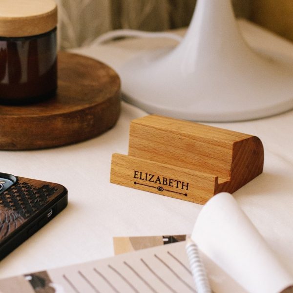 Simple wooden phone stand | iPhone holder | Phone holder | iPhone dock | Wooden phone holder | Gadget holder | Office stand | iPhone holder