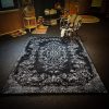 The Mouth of Hell Design, Gothic Design Rug, Dante Design Rug, Renaissance Theme Rug, Paradise Lost Rug, Gothic Art Rug