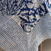 Indian Block Print Tablecloth, Floral Print Cotton Table Cover,  Dining Cloth, Tablecloth With Napkins, Wedding Home Party Event Tablecloth
