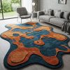 Dragon Rug – Mystical Fantasy Area Rug, Gothic Decor, Dark Academia Carpet, Maximalist Rug, Unique Gift Idea, Medieval Rug