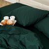 Japanese Wave Bedding Set, Duvet Cover with Pillowcases in Bold Blue, Beige, Red, and Cream Tones, Artistic Microfiber Fabric