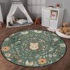 Hand Tufted Modern Rug Irregular Wool Area Rugs For Livingroom Bedroom Kitchen Nursery Entryway Office 5X8 6X9 8X10 9X12 10X14 Custom Rug