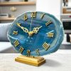 Vintage Inspired Clock | Auto Time-Flip Display | Stylish Desk Timepiece | Classic Table Decor | Home and Workspace Gift