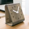 Laser cut Desk clock SVG 3mm-6mm