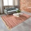 Moroccan rug blue – Berber rug – Custom Moroccan rug – Beni ourain rug – Handmade rug – Abstract Wool rug – blue rug – moroccan blue rug