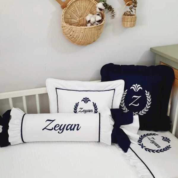 Personalized Boy Baby 4 Pieces Duvet Cover Set, Custom Toddler Bedding Set, Baby Sleep Set, Kids Bedding, Crib Bedding Set, Baby Gift