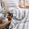 Luxury Black Cherry Blossom Comforter Set – Floral Duvet Cover & Pillow Shams – Elegant Japanese Sakura Bedding for Modern Bedroom Decor
