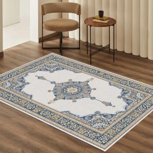 Traditional Rug, Floral Rug, Beige Rug, Classic Rug, Vintage Rug, Oriental Rug, Persian Rug, Living Room Rug, Bohemian Rug, Ethnic Rug