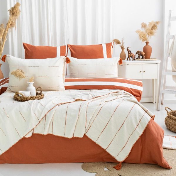 Duvet Cover, Bedspread, Bedding Set King, Duvet Covers, Cotton Quılt and Pillow Cover, King Size Bed Linen Set, Cotton Linen Feel Bed Linen